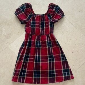 Hill House girls plaid dress size 9/10